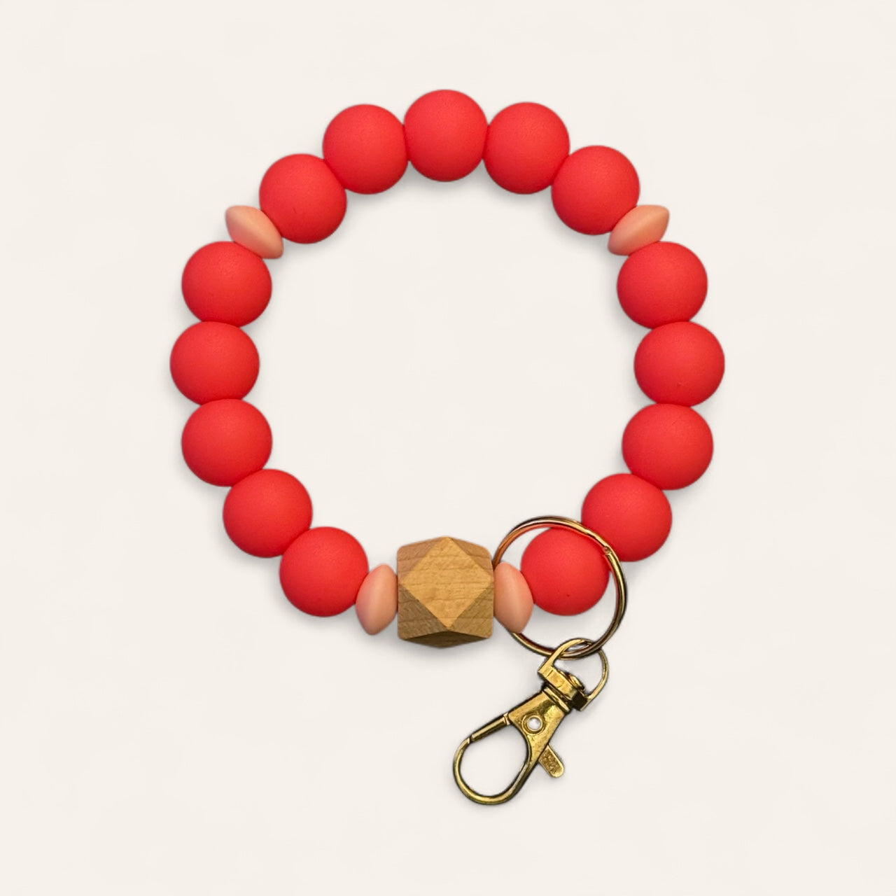 Pink Pop Keychain Bracelet