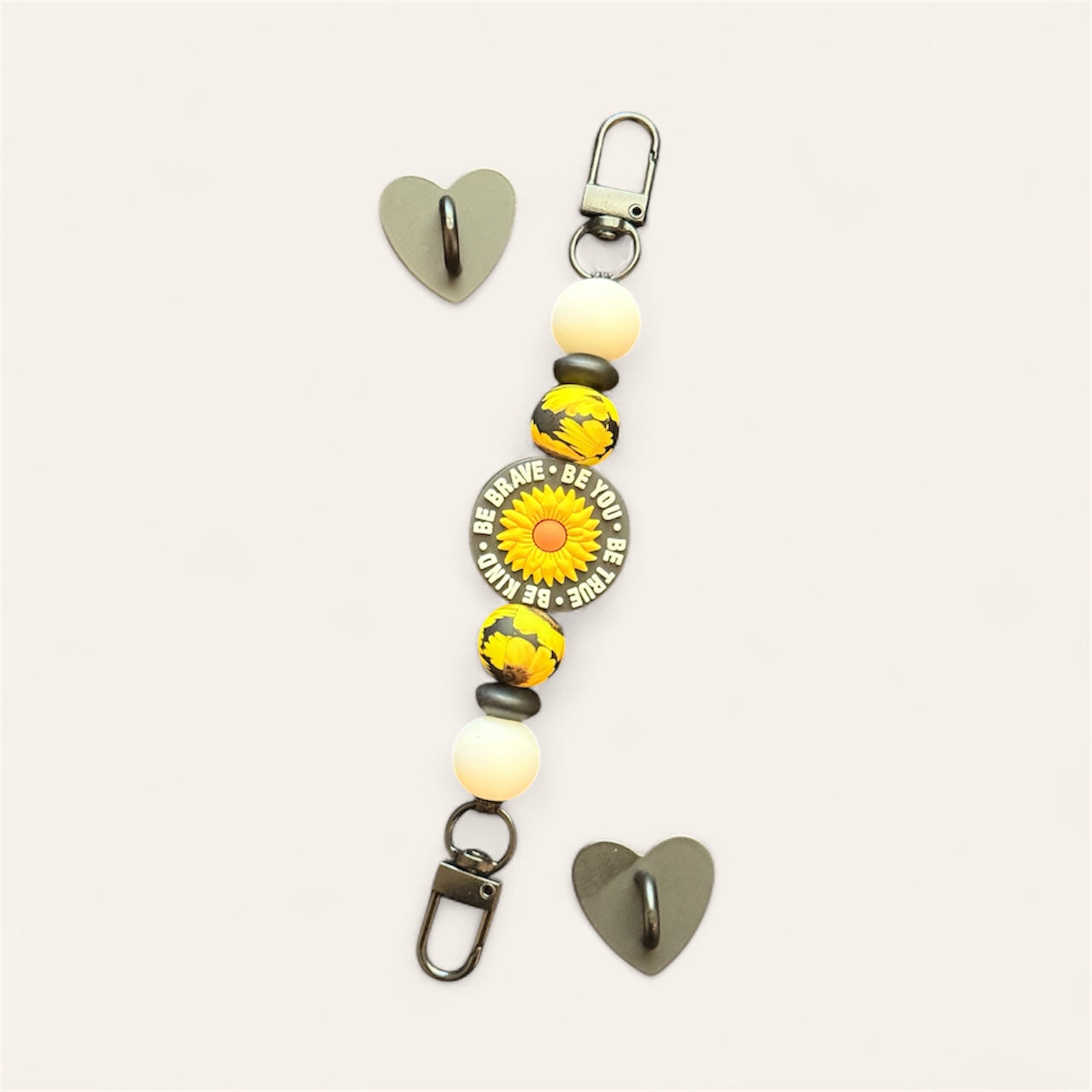 Be Brave Sunflower Affirmation Kindle & Phone Strap