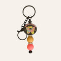 "This MAMA Prays" Silicone Beaded Keychain