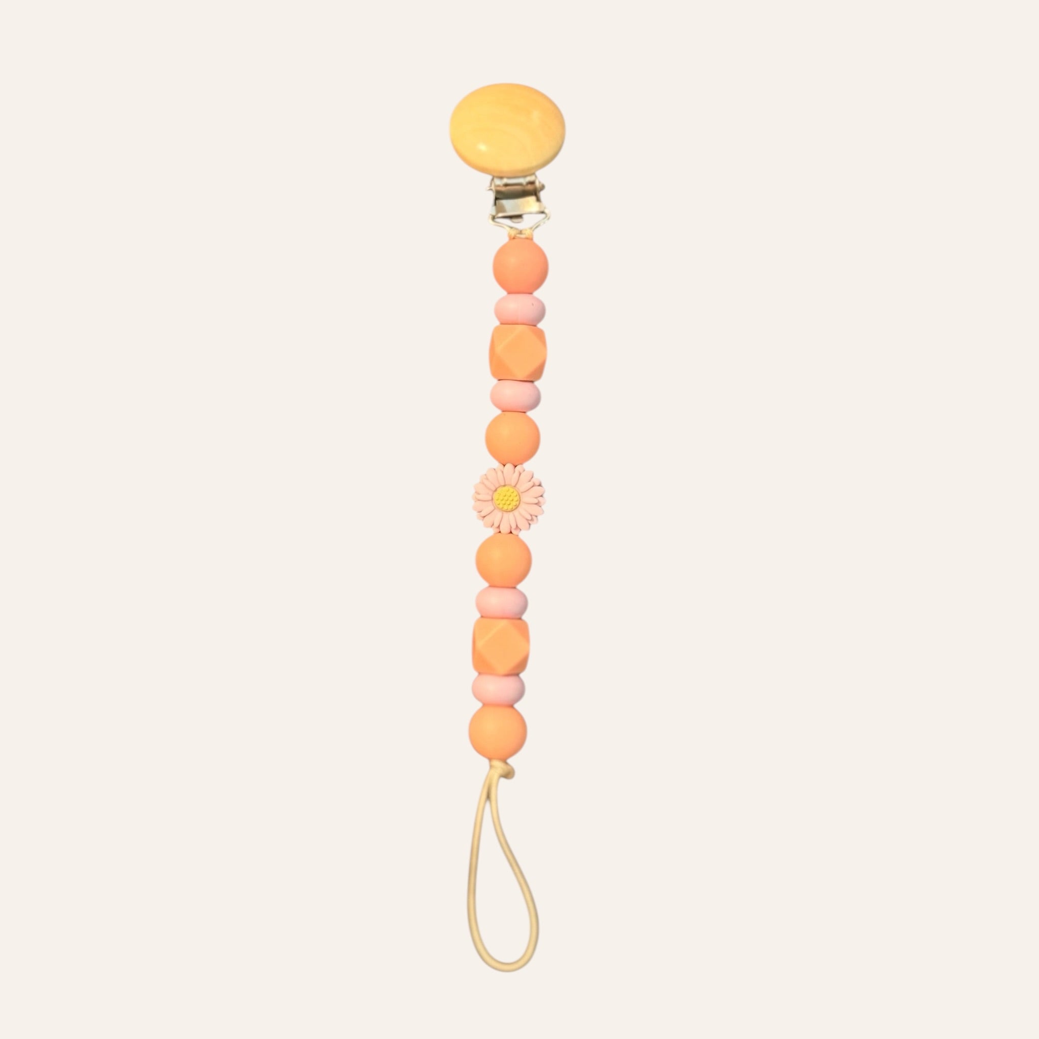 Daisy Pacifier Clip 🌼