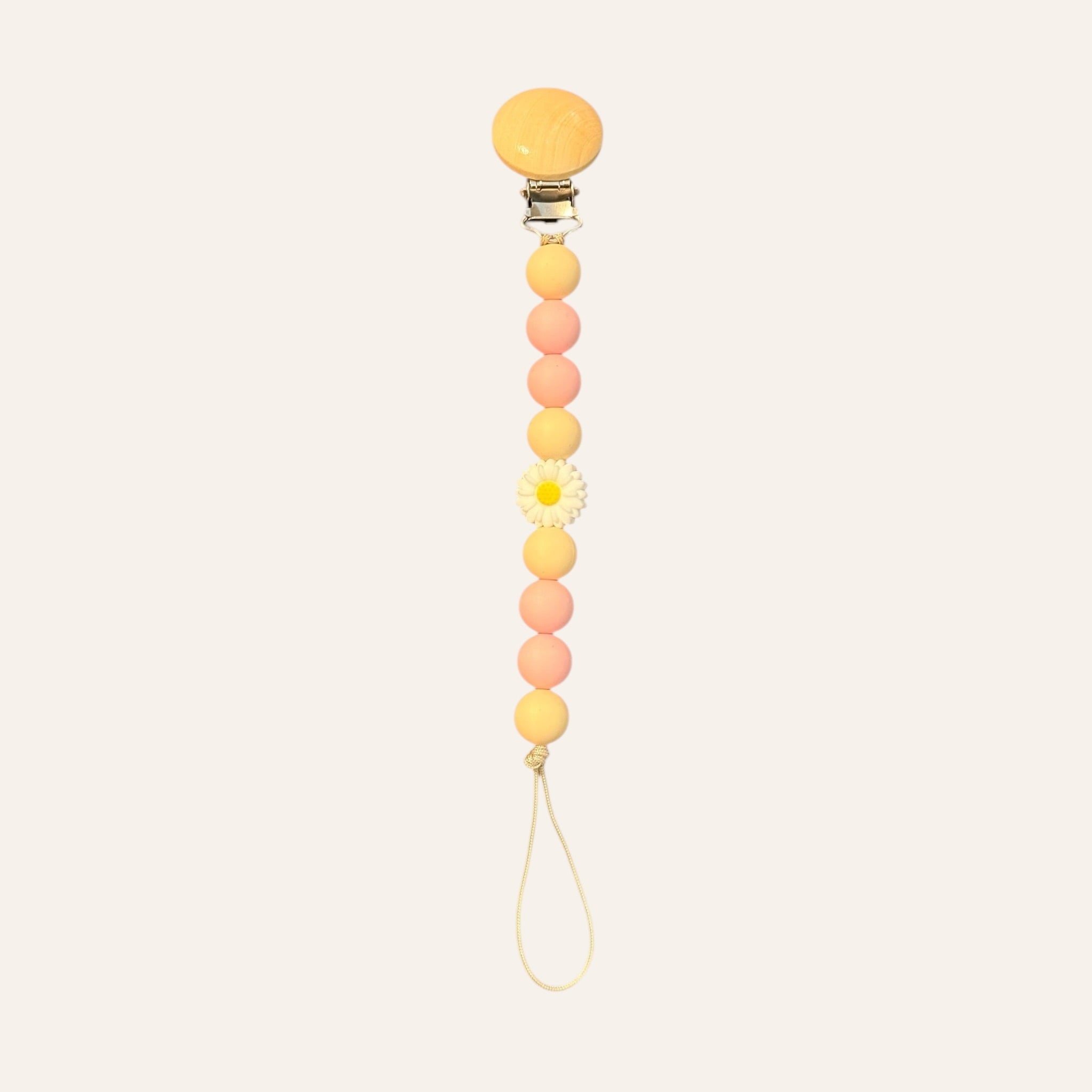 Daisy Pacifier Clip 🌼