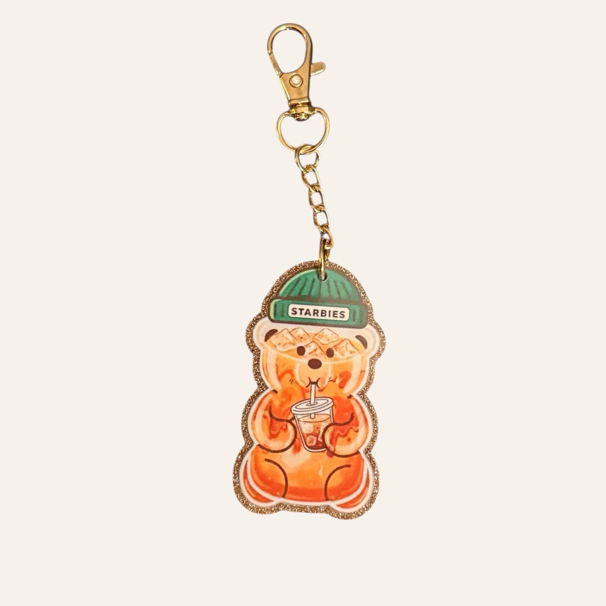 "Coffee Bear" Keychain