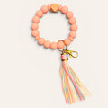 Blush Petal Keychain Bracelet