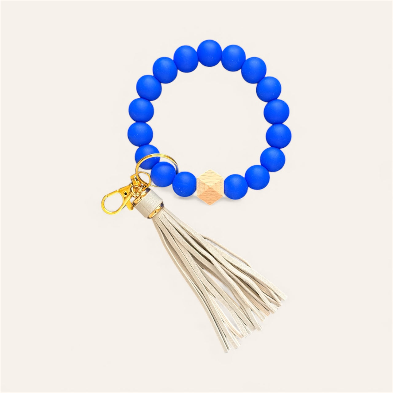 Blue Ember Keychain Bracelet