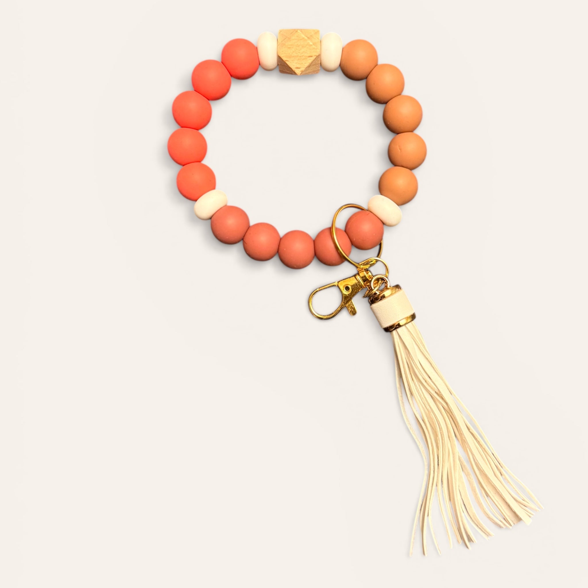 Coral Sands Keychain Bracelet