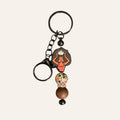 "African Queen" Silicone Beaded Keychain