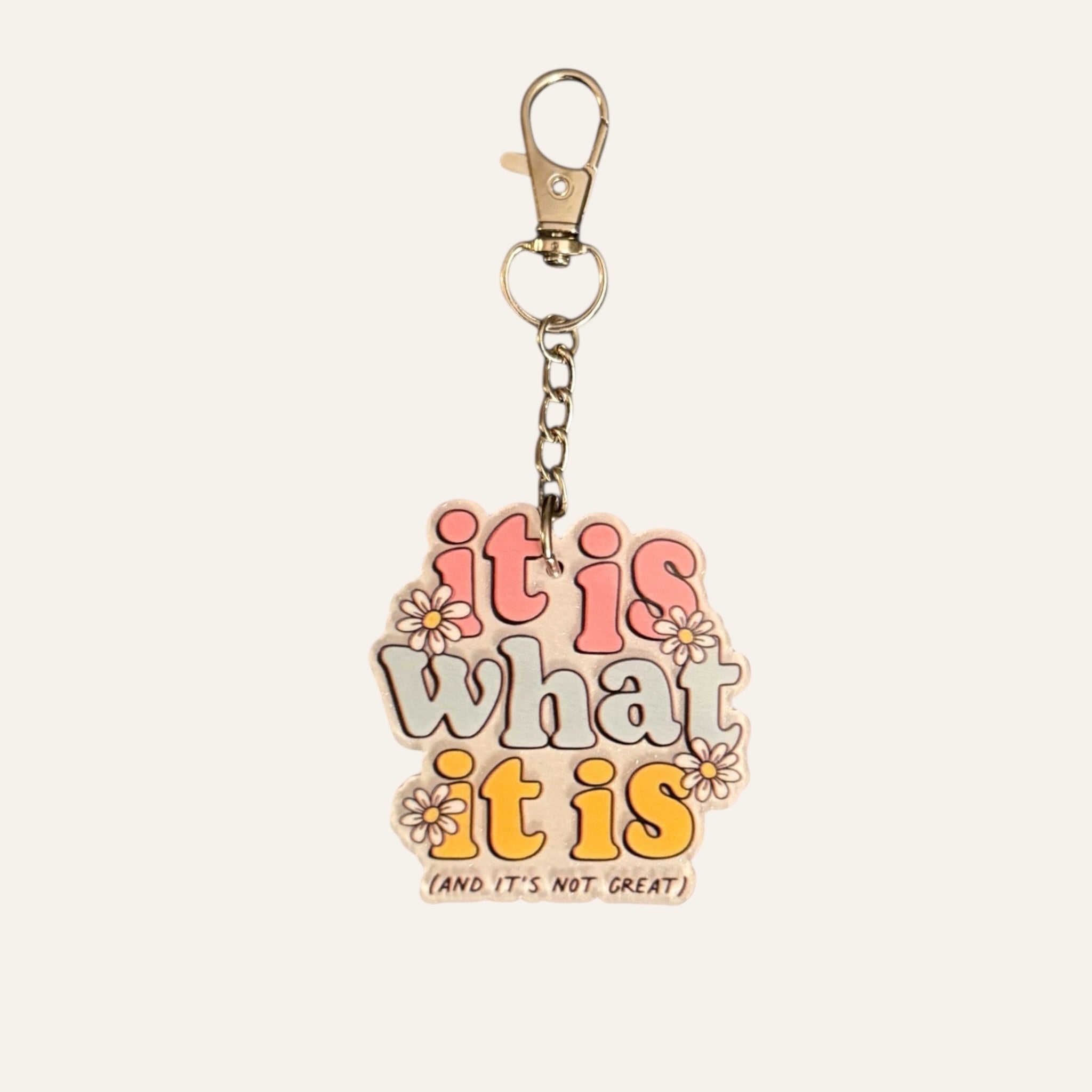 "It Is What It Is" Keychain