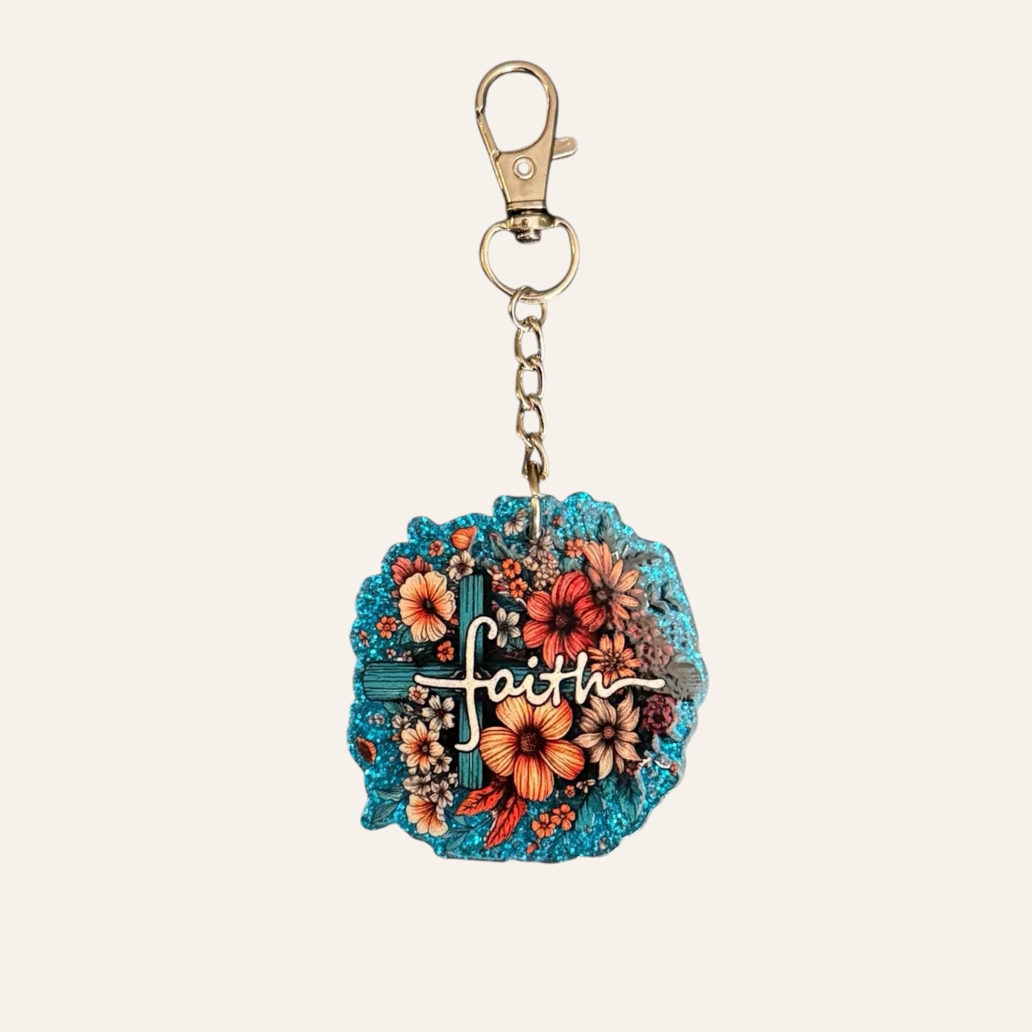 "Faith" Keychain
