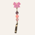 “Pink Sparkle Bow” - Badge Reel