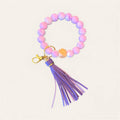 Lilac Drift Keychain Bracelet