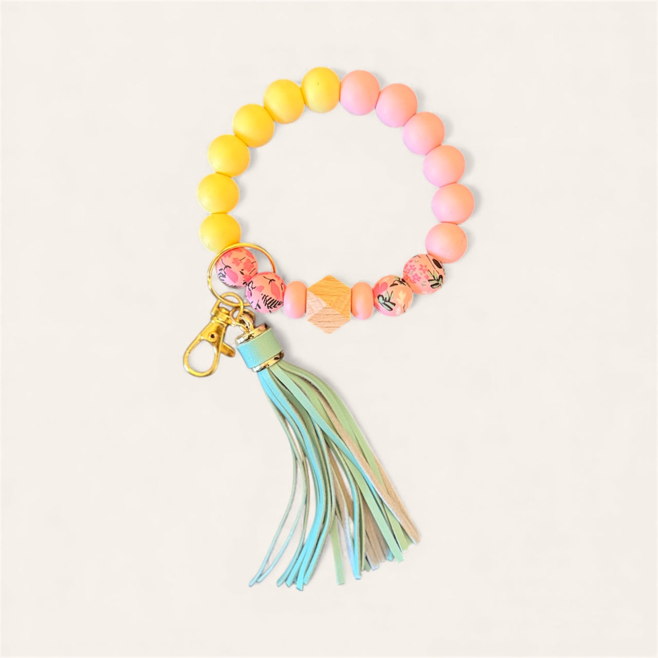 Blossom Breeze Keychain Bracelet 🌸