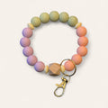 Pastel Garden Keychain Bracelet