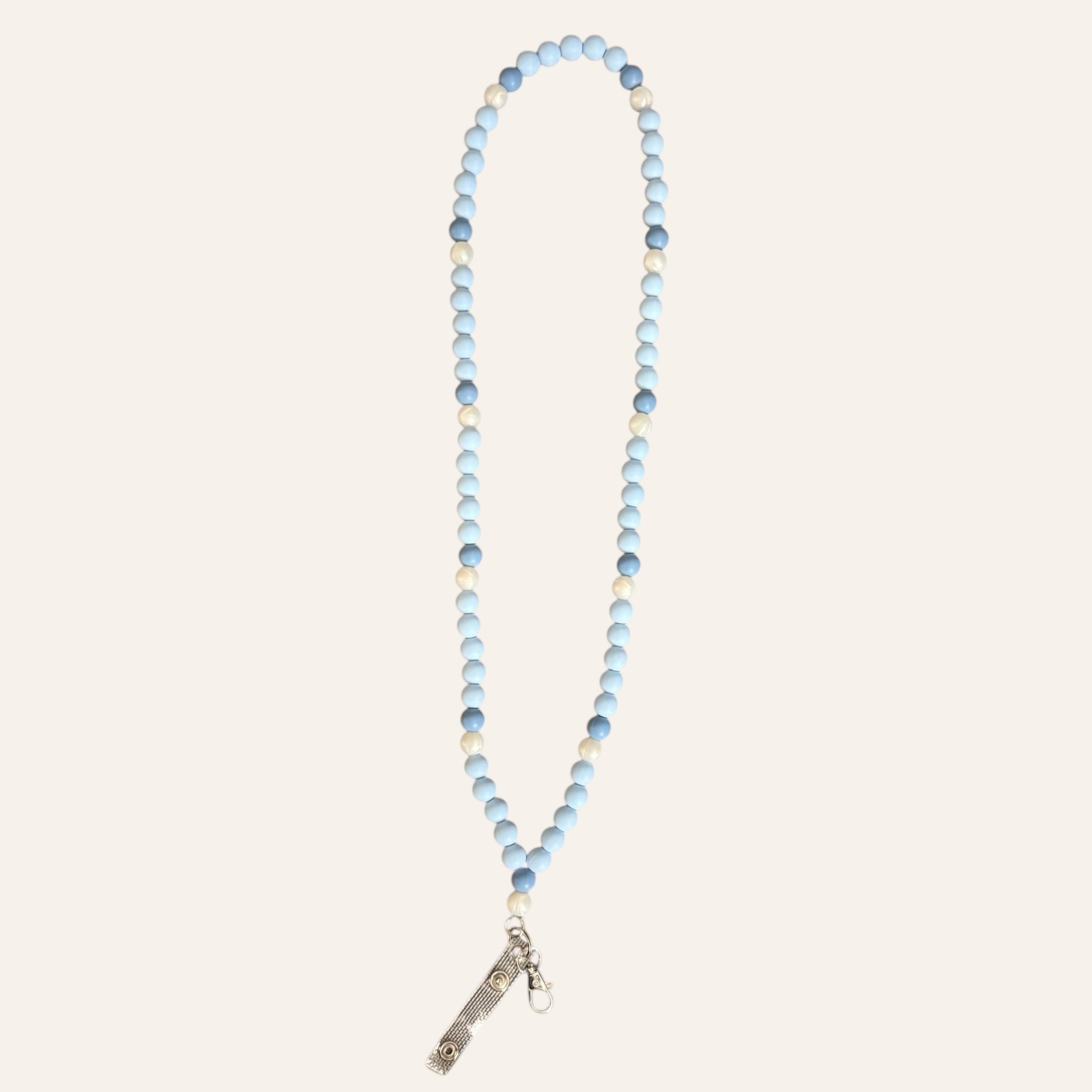 Silicone Beaded Lanyard