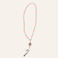 "Teacher Apple" Beaded Lanyard
