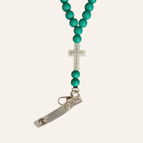 "Amazing Grace" Beaded Lanyard