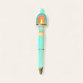 “Be Kind” Aqua Rainbow Pen