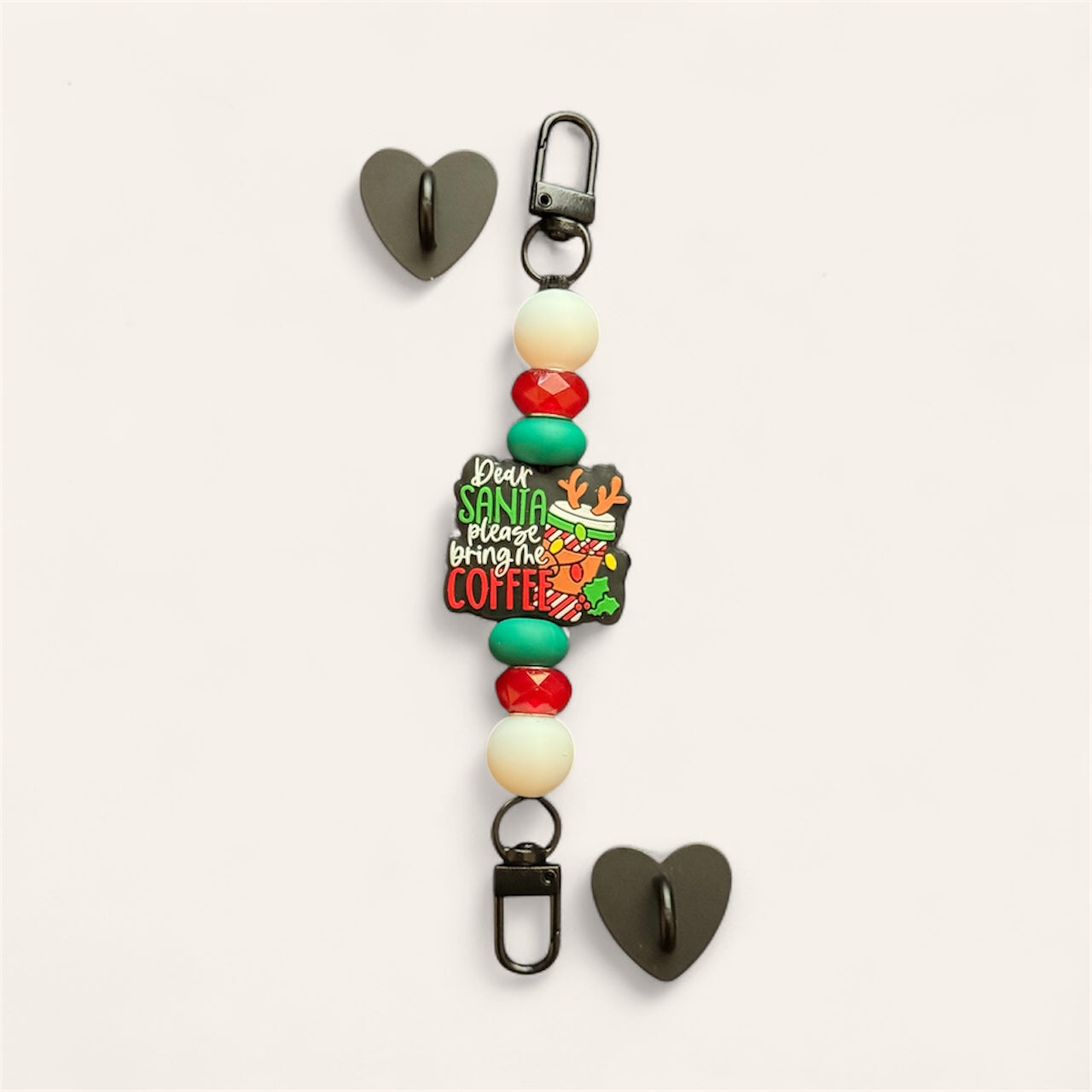 Dear Santa Please Bring Coffee Kindle & Phone Strap