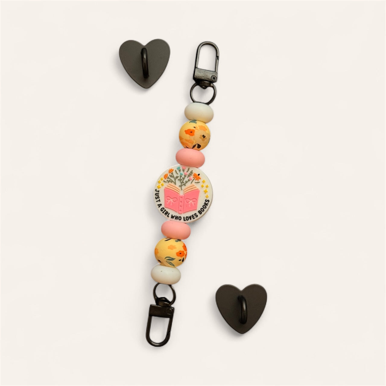 "Just a Girl Who Loves Books" Kindle & Phone Strap
