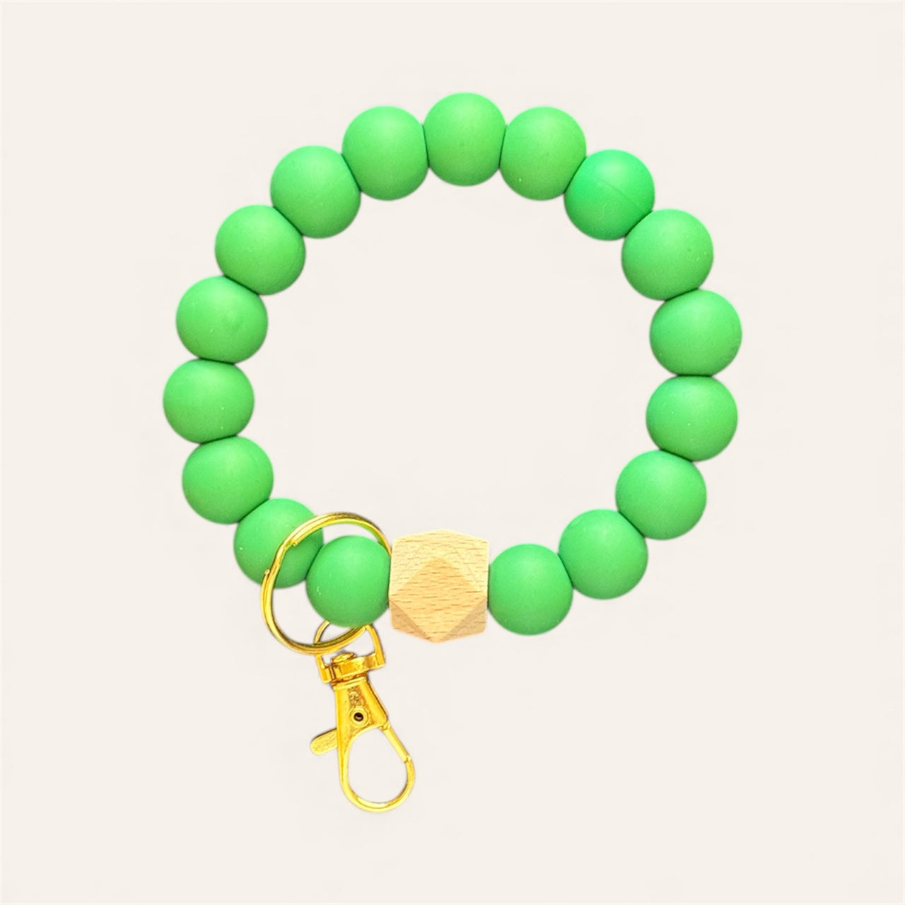 Mint Meadow Keychain Bracelet 🌱