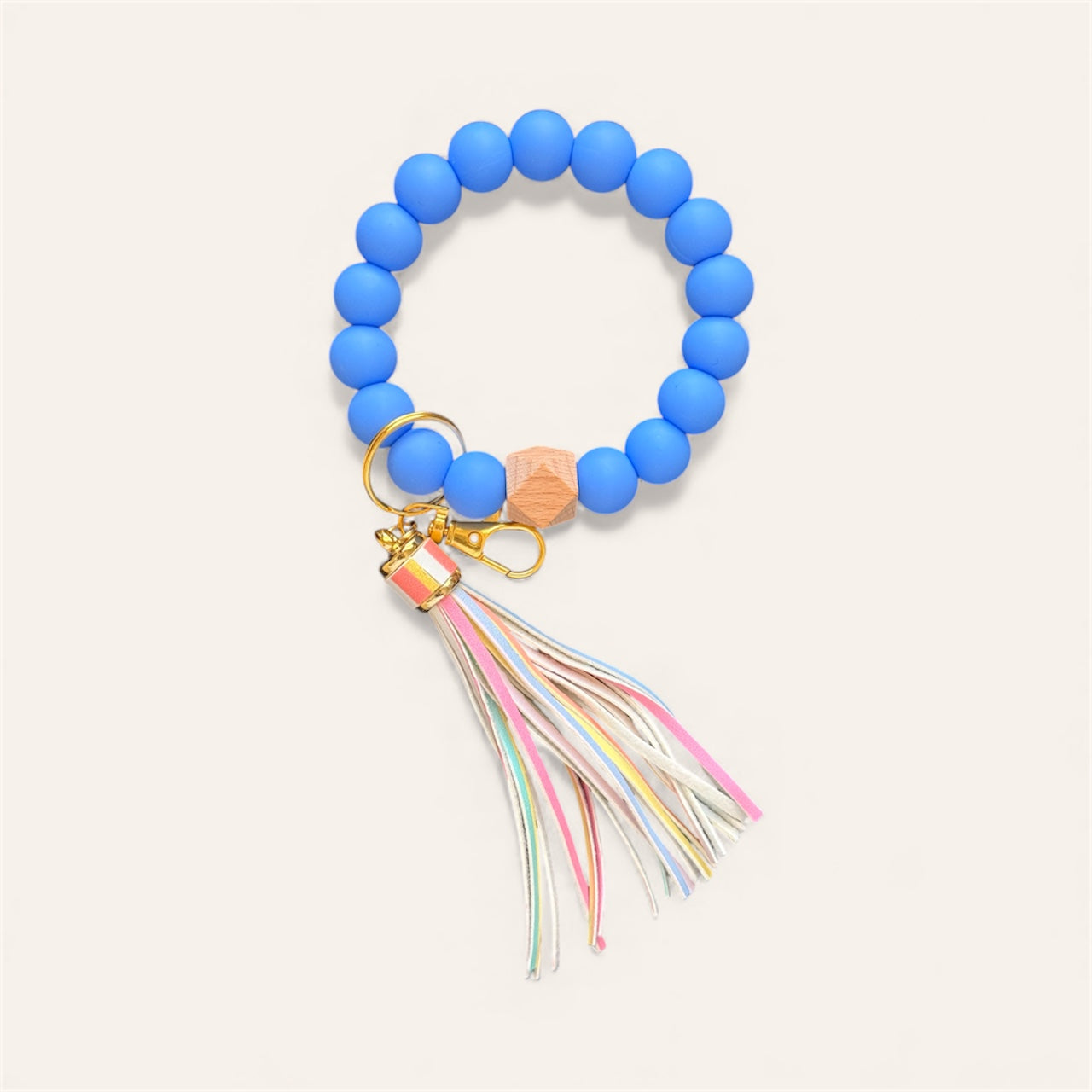 Blue Bliss Keychain Bracelet