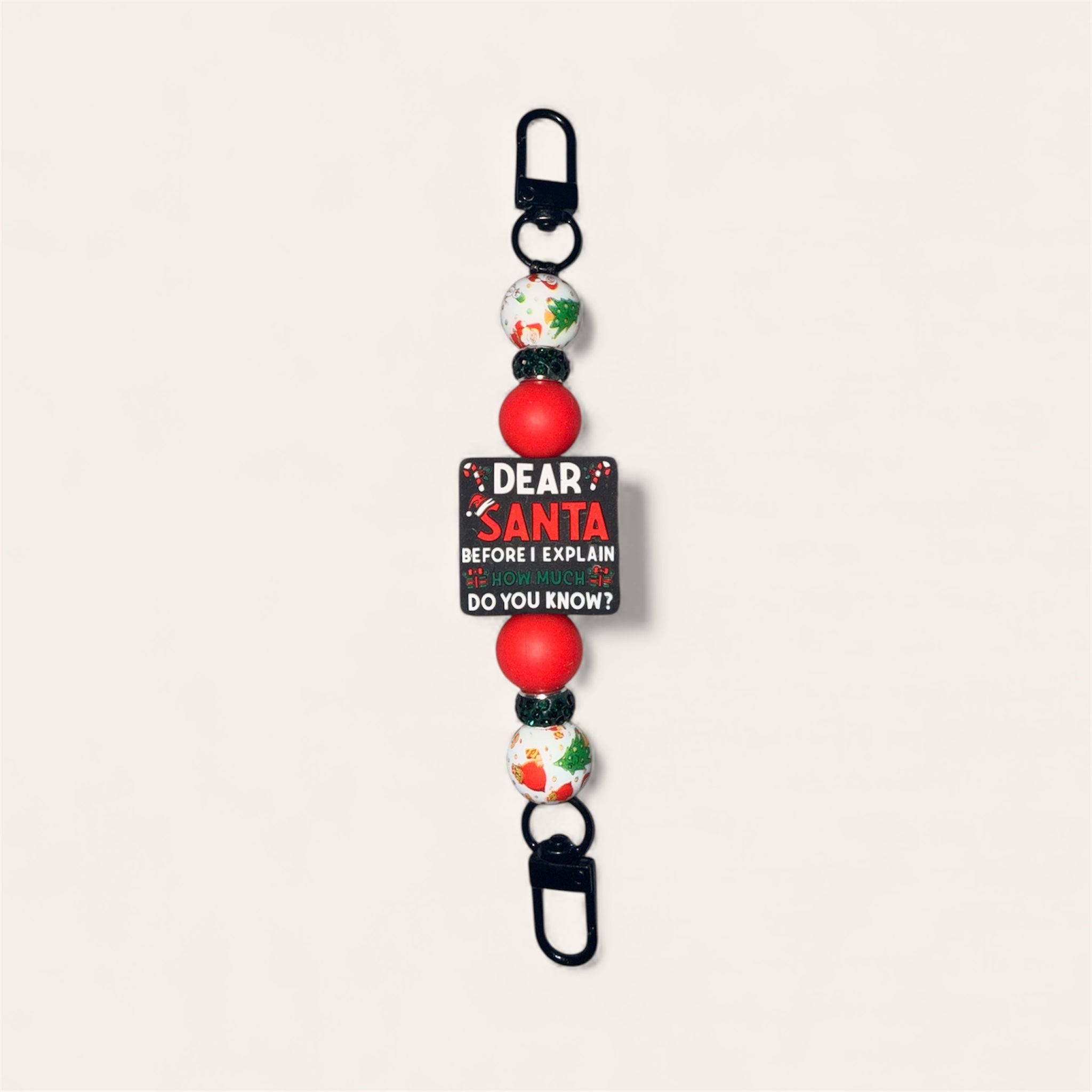 "Dear Santa How Much Do You Know" Kindle & Phone Strap
