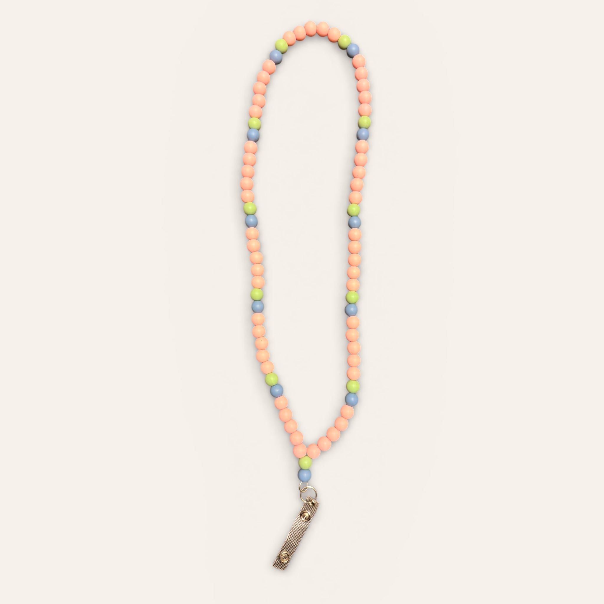 Silicone Beaded Lanyard