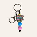 "I Have It All Together" Silicone Beaded Keychain
